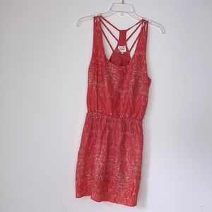 Parker Small Silk Sleeveless Silk Mini Dress